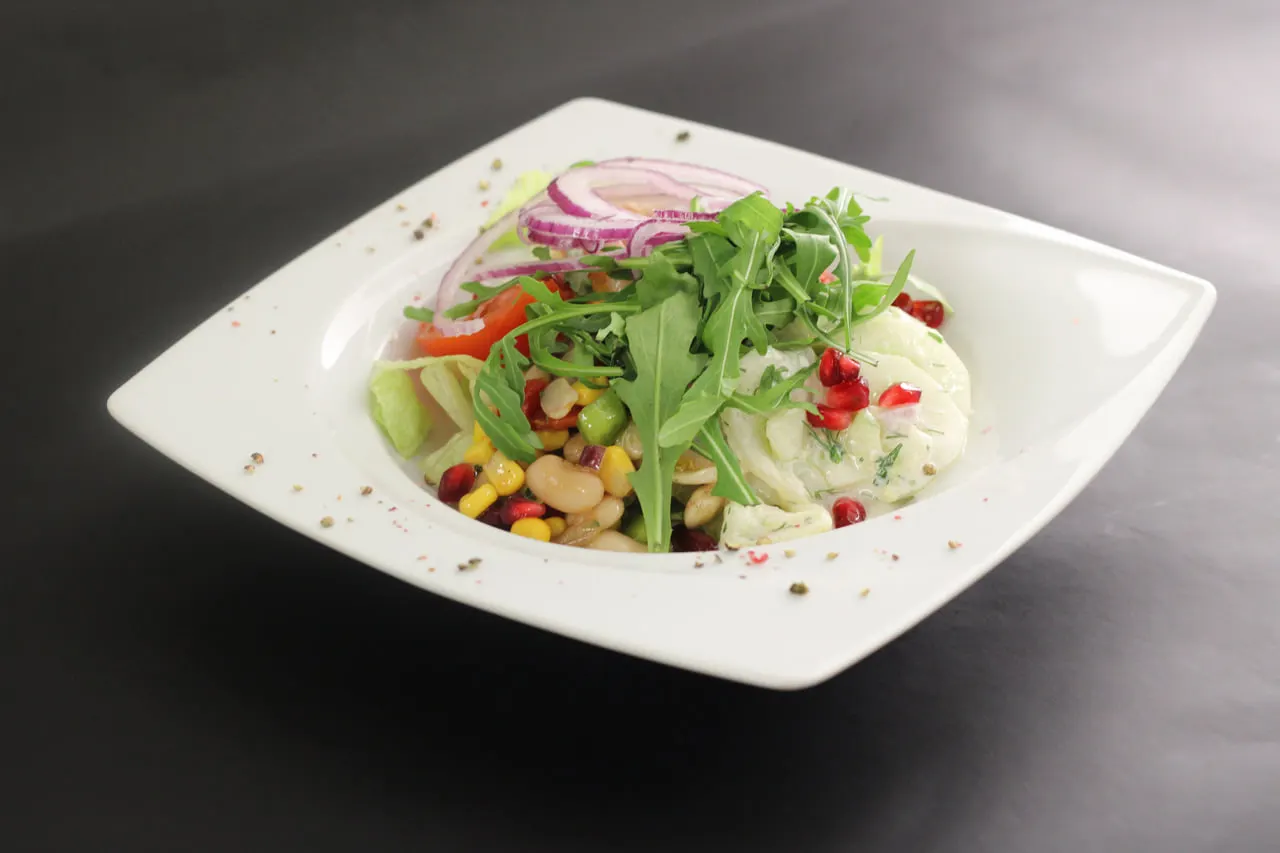 Kleiner gemischter Salat – Speisekarte Restaurant Seute Deern Cuxhaven